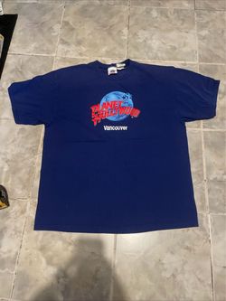 Vintage Planet Hollywood Vancouver Canada Graphic Logo T-Shirt XL