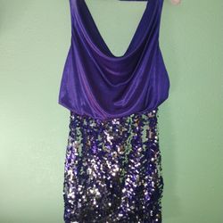 Sm Purple Party Dress 