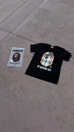BURBERRY BAPE SHIRT BLACK