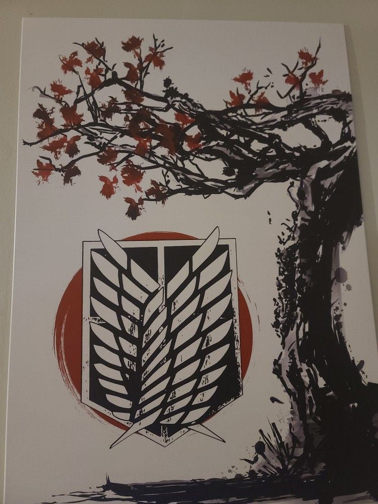 Attack On Titan Metal Poster