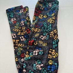 Girls Size L/XL Lularoe Christmas Leggings, Never Worn 