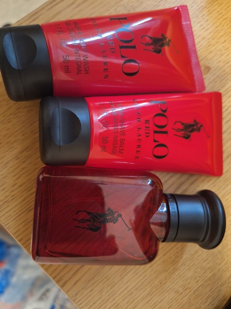 Polo By Ralph Lauren Cologne, After Shave Balm, Body Wash