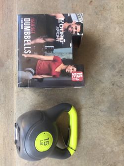 Dumbbells and Kettle Bell Set