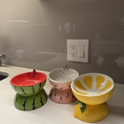 Cat Fruity Bowls