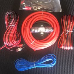 Amplifier  Wiring Kit Installation Power 4 GA  OFC