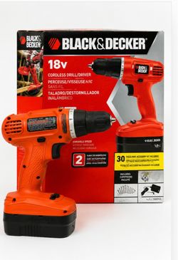 Black & Decker 18V Cordless Drill/Driver