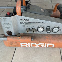 Ridgid 5-Gallon Mini Sherlock Barrow Compressor, OL50145MWD