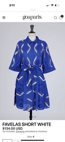 GOA Paris shirt dress