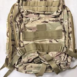 Tactical 50L Survival Backpack Camoflauge