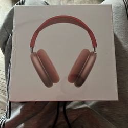 Red Apple AirPod Maxes