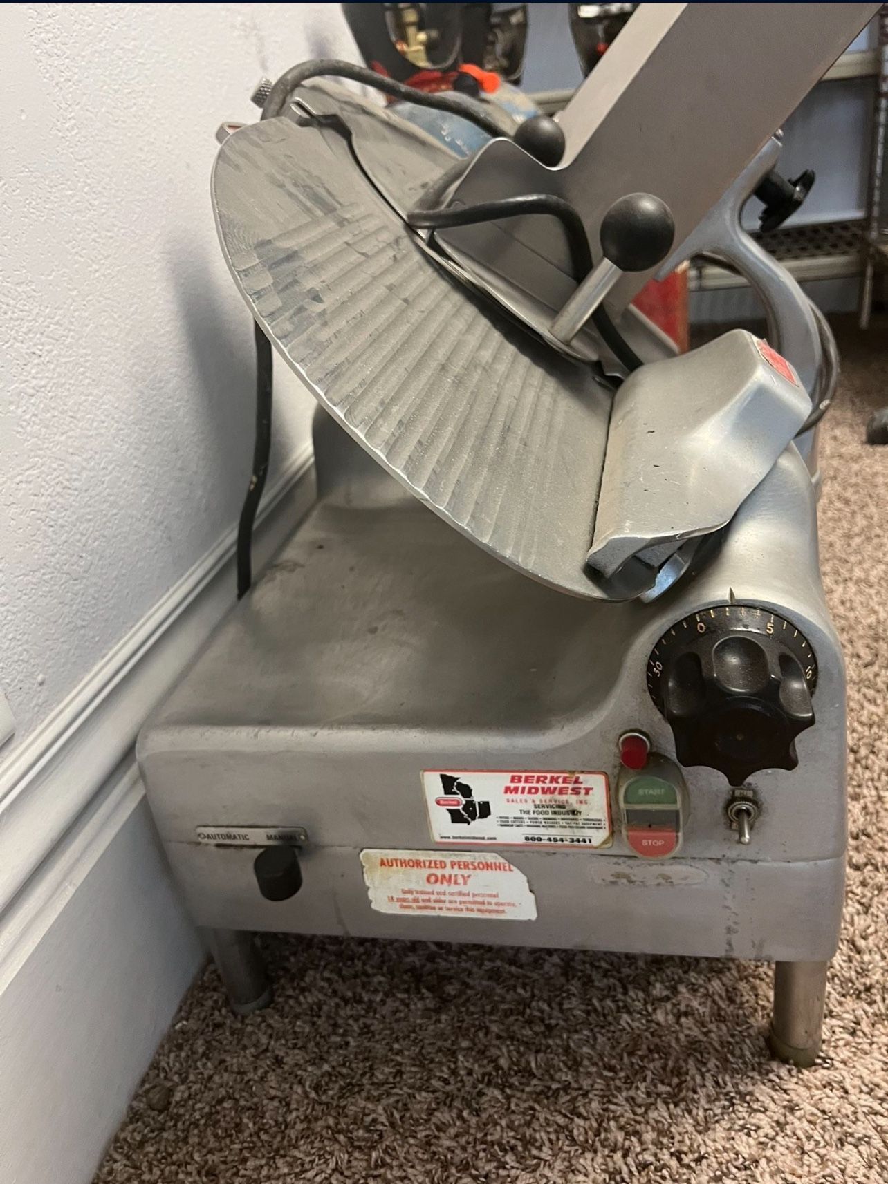 Commercial Slicer for Meat and Cheese