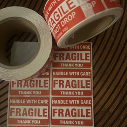Fragile Stickers 