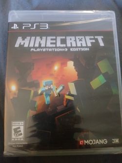 (MINECRAFT) PS3 BRAND NEW
