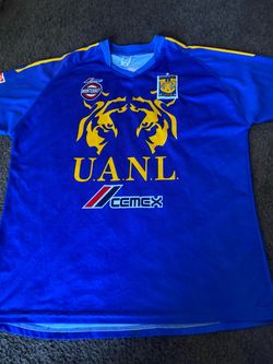 Tigres UANL Soccer Jersey Blue size large adult