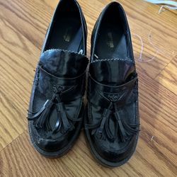 Platform Heeled Loafers