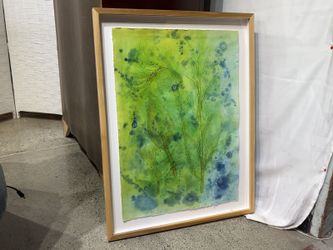 Original Botanical Embossed Art by Suzanne Bellamy 2013