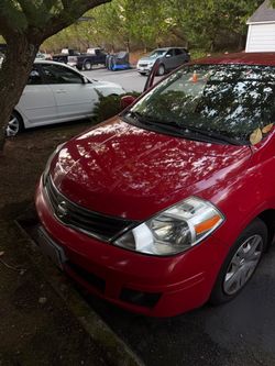 2012 Nissan Versa – Red – Runs & Drives