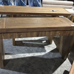 Curved Console Table