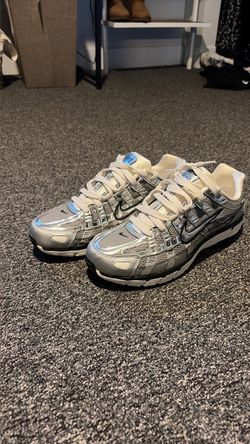 Nike P-6000 Silver Metallic Sneakers