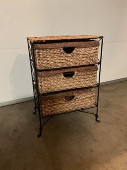 Wicker storage
