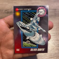 1992 Marvel Super Heroes Silver Surfer Trading Card