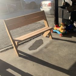 Wood Bench
