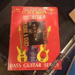 Guns And Roses Bass Guitar Book