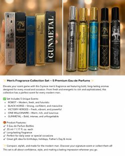 ✨ Travel-Size Designer Inspired Perfume Collection – Perfect On-the-Go! ✨
