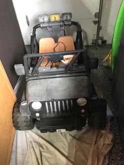 Power wheels jeep ride on car