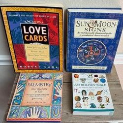 Astrology Love Sign Horoscope Book Lot Just $10 For All 