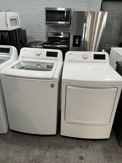 š„ LG TOP LOAD WASHER & ELECTRIC DRYER SET š„