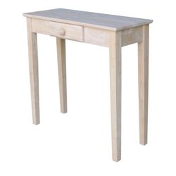 30in Entry Console Solid Wood New 