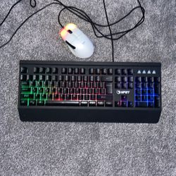 RGB GAMING KEYBOARD AND MOUSE