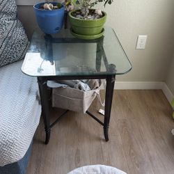 Glass End Tables 