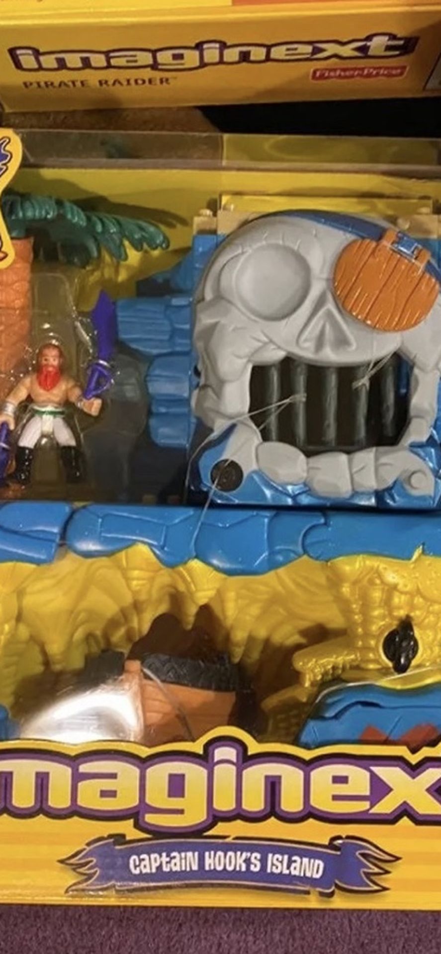 NEW SEALED IMAGINEXT CAPTAIN HOOK ISLAND RARE