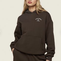 Gymshark Dark Brown Hoodie