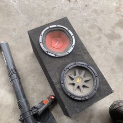 Speaker Box With Subwoofer