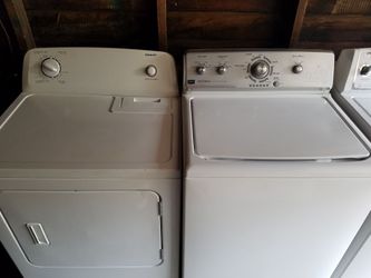 Washer and dryer