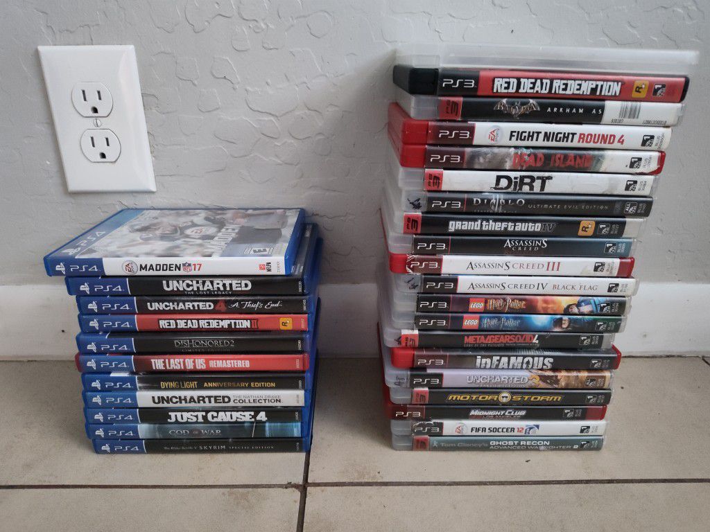 PS4 & PS3 Games 
