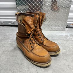 Moving Sale! Red Wing 8” Moc Toe Boots!