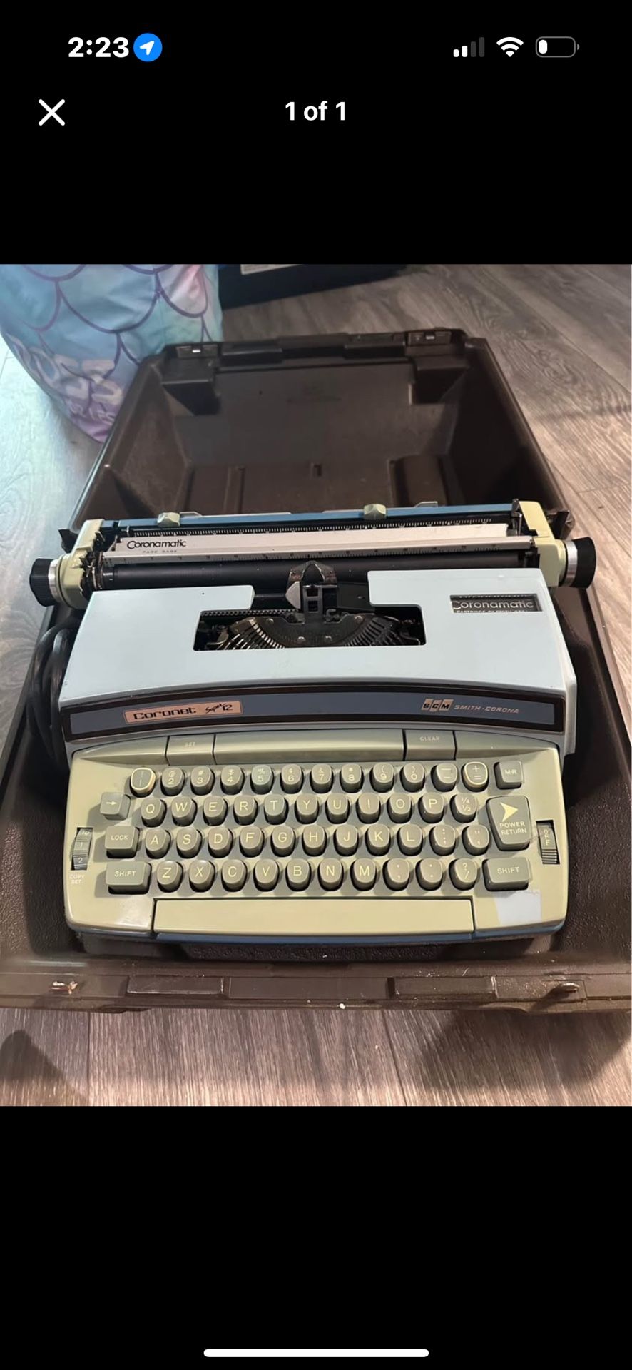 Smith Corona Typewriter