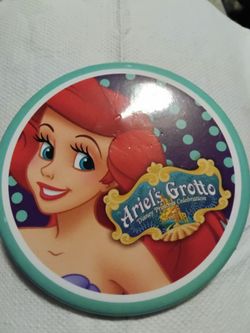 Ariel's Grotto Disney Princess Celebration Button Pin