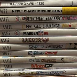 Wii 20 Games 