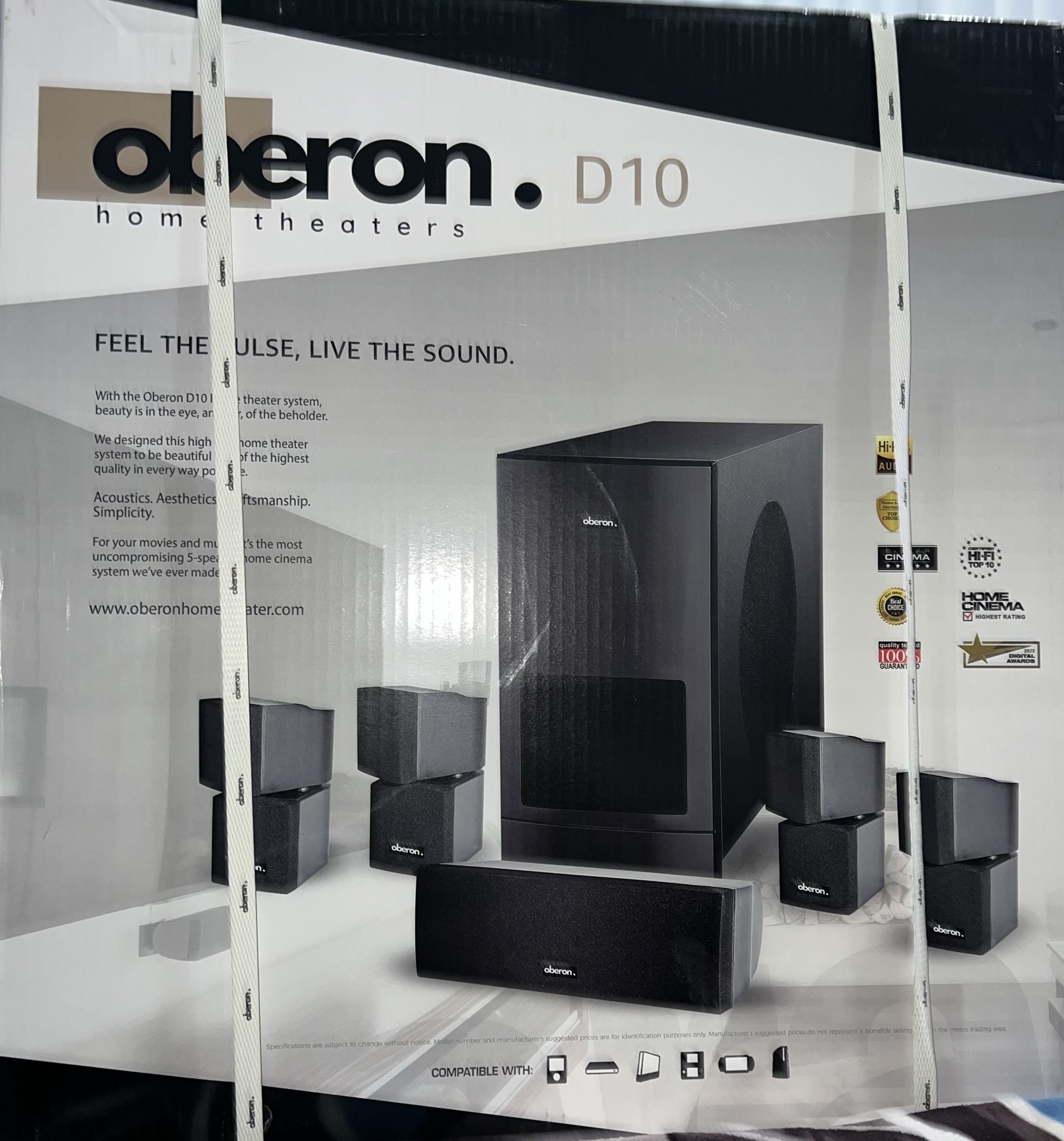 High End Home Theater System Oberon D10