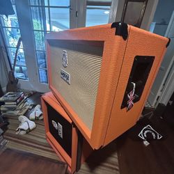 Orange England Guitar Cabinet. 2x12 Closed Back 