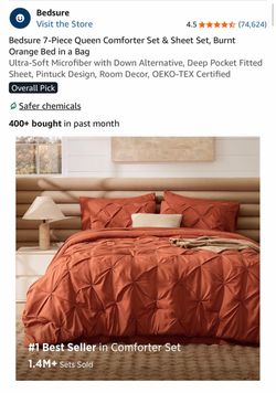 7-Piece Queen Comforter & Sheet Set