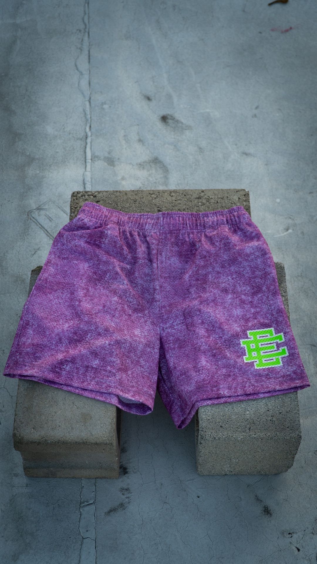 EE X DIESEL shorts Purple