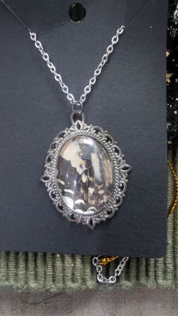Butterfly wing necklace