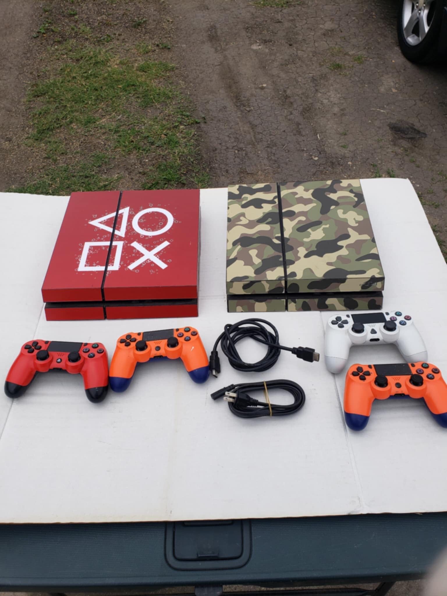 Any color available $220! PS4 Playstation 4 500GB, jailbreak Hackable 9.0 Software. Ready to installed goldenhen 9.0 & play any Game free. $240! 2 con
