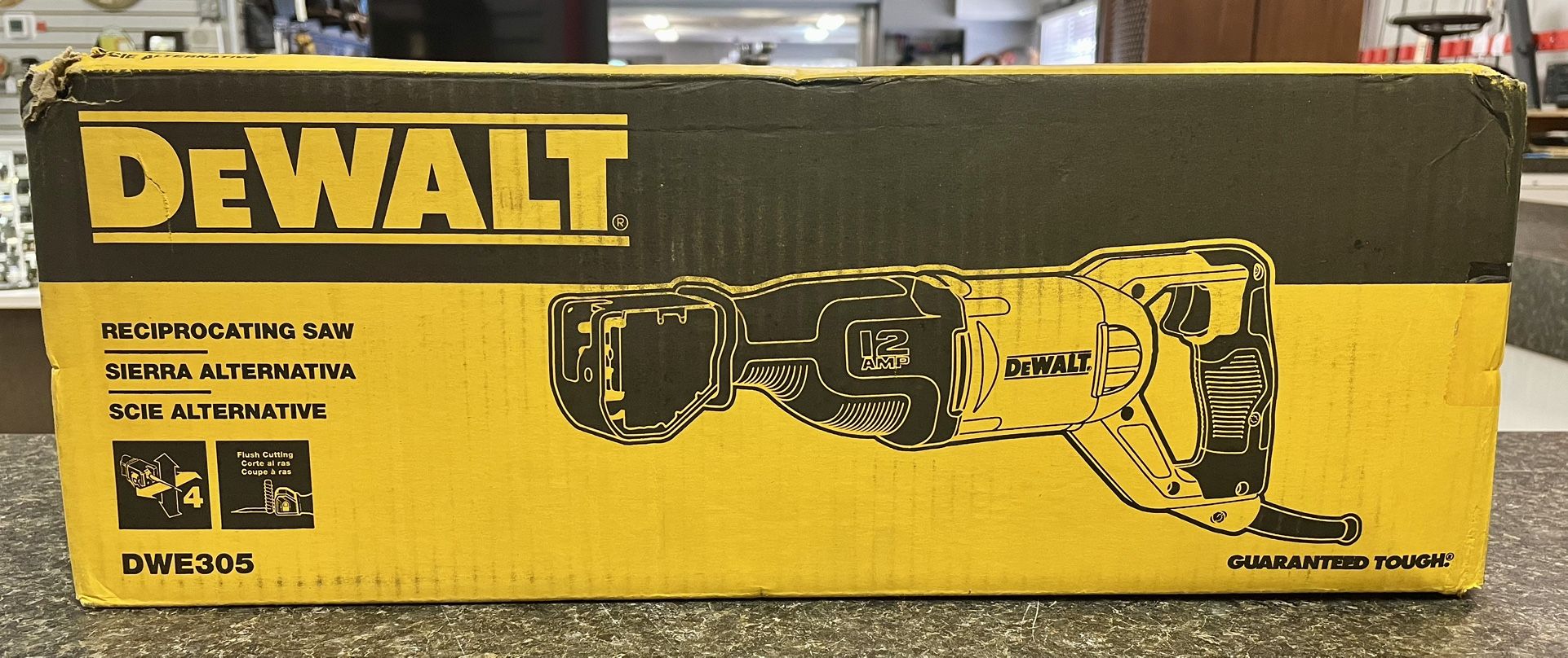 New In Box - Dewalt DWE305 Corded Reciprocating Saw